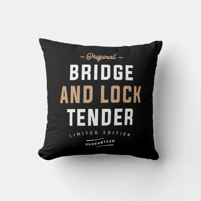 Coussin Pont d'origine et verrou Tender Limited Edition (Recto)