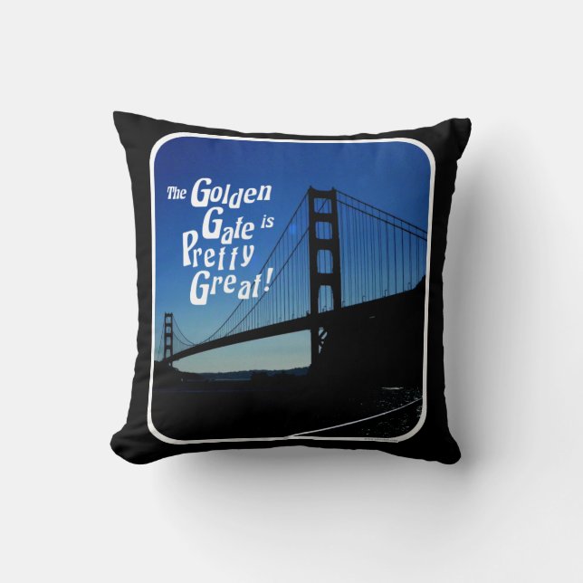 Coussin Pont du Grand Golden Gate (Recto)