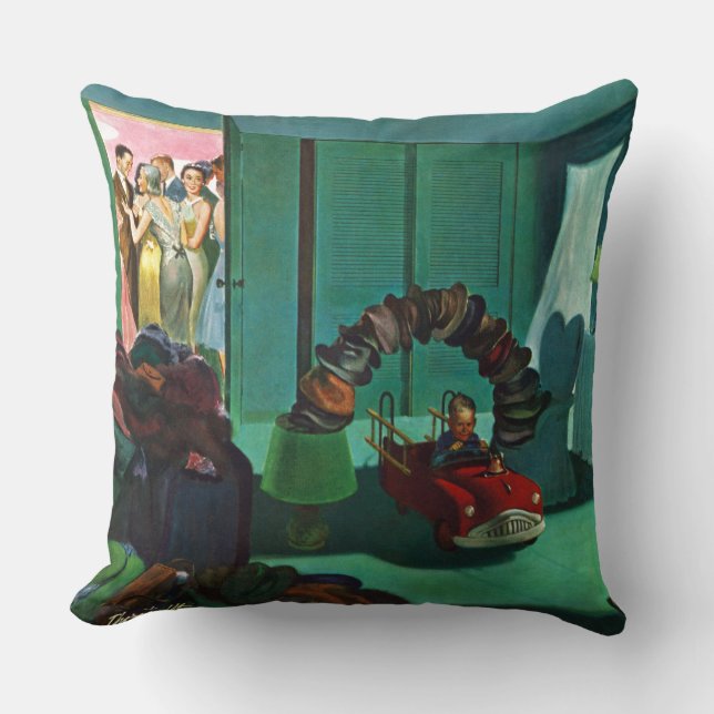 Coussin Pont en casquette (Recto)