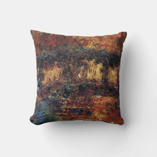 Coussin Pont Japonais par Claude Monet, Beaux-Arts Anciens