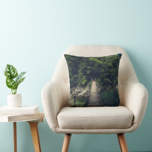 Coussin Pont suspendu simple rivière Idrijca, Slovénie