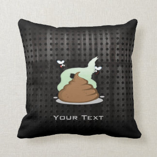 Coussin Poo Stinky ; Grunge