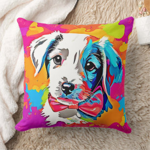Coussin Pop Art Puppy