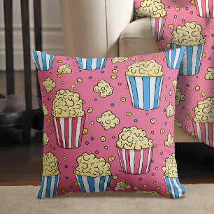 Coussin Popcorn & Movie Night Magie