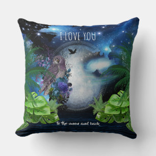 Coussin Portail de stargate, décor domestique fantaisiste