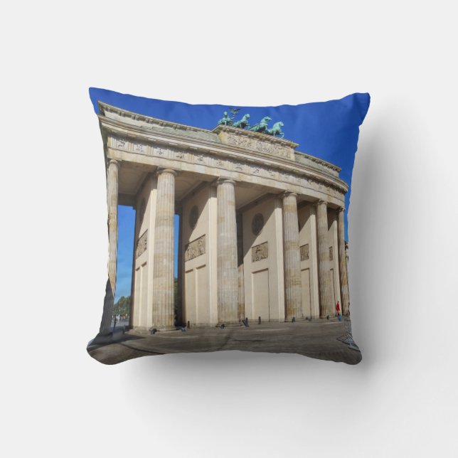 Coussin Porte de Brandebourg, Berlin, Allemagne (Recto)