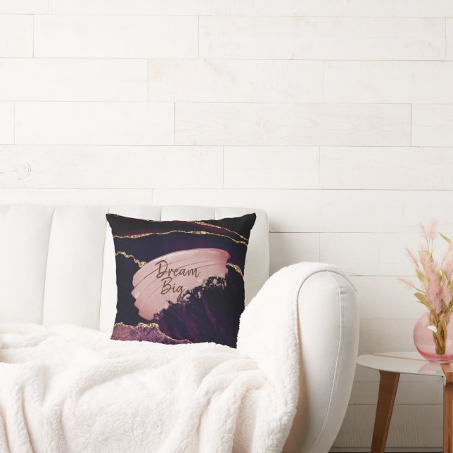 Coussin Porte d'or en marbre violet Inspirer rêve Big (Canapé)