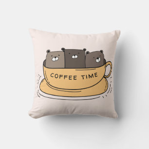 Coussin Portes de café personnalisées