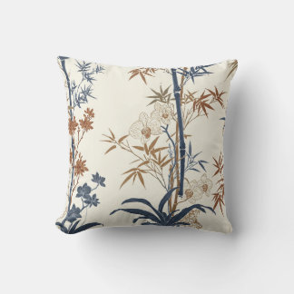 Coussin Portes-oreillers botaniques en bambou