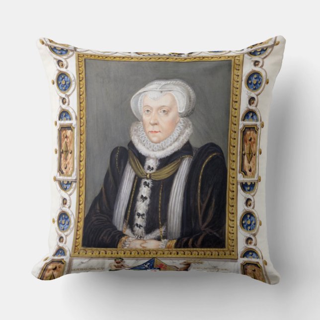 Coussin Portrait de 1515-78) comtesses de Margaret Douglas (Recto)