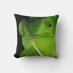 Coussin Portrait de caméléon à nuque flottante
