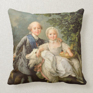 Coussin Portrait de Charles Philippe de la France