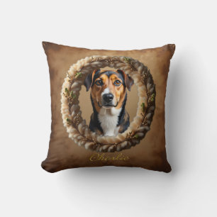 Coussin Portrait de compagnie personnalisé – Il suffit de