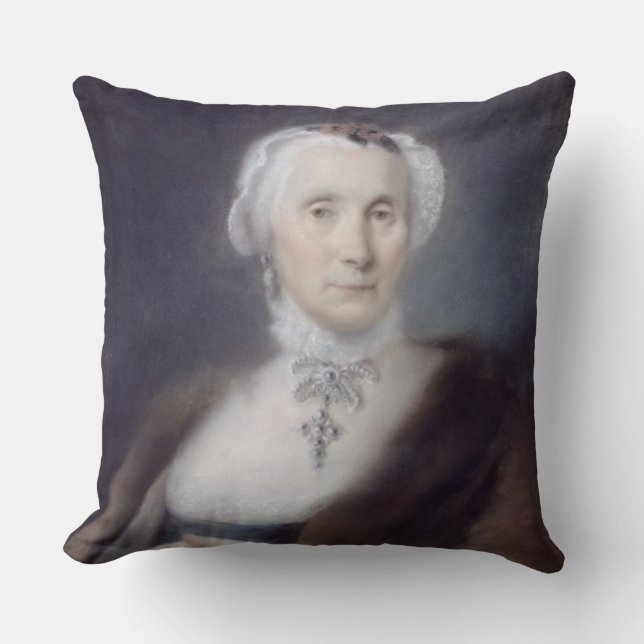 Coussin Portrait de la mère de l'artiste, Cecilia Guardi, (Recto)