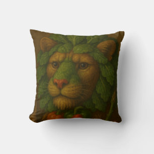Coussin Portrait de Lion Renaissance