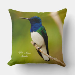 Coussin Portrait de l'oreiller à jet de contemplation