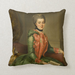 Coussin Portrait de princesse Frederika Sophia Wilhelmina