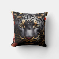 Portrait de Tigre Noir Majestic