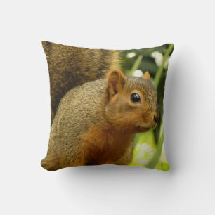 Coussin Portrait d'un écureuil Nature Animal Photographie