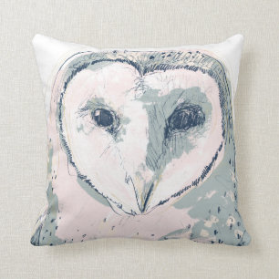 Coussin Portrait génial de hibou