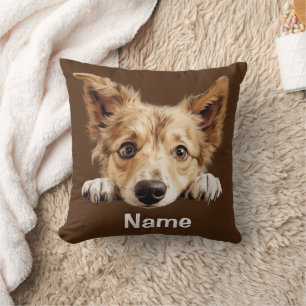Coussin Portugais Podengo Chien Chien Chien Visage Jeu Ore