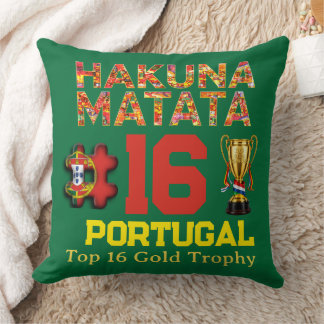 Coussin PORTUGAL 2026 Jeux mondiaux : Hakuna Matata | Top