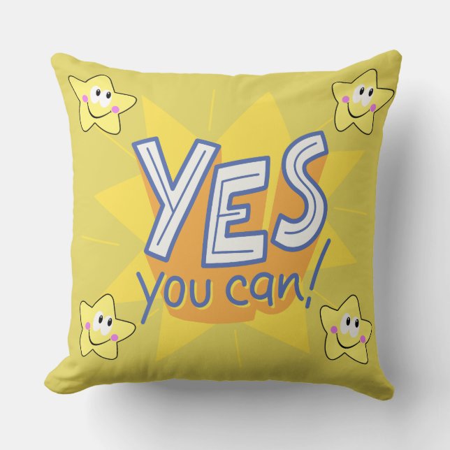 Coussin Positive Vibes Only (Recto)
