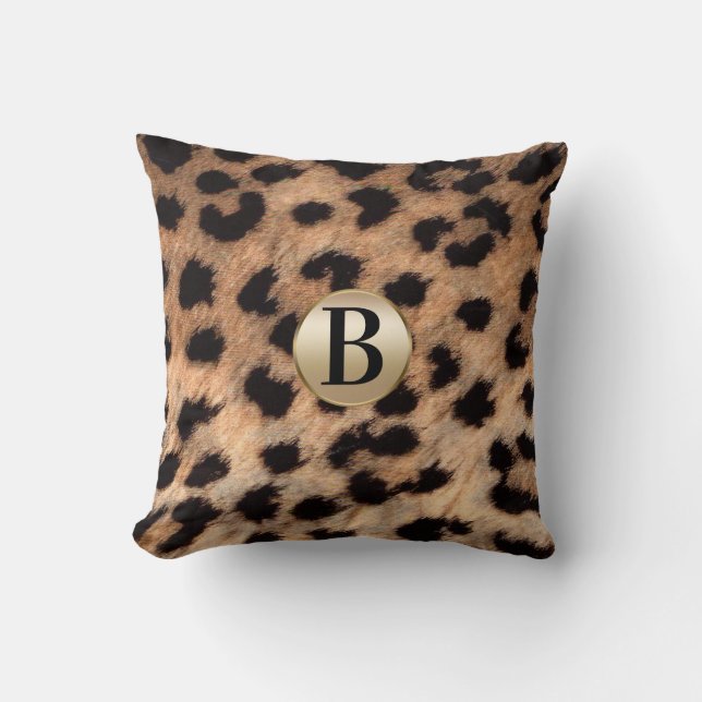 Coussin Poster de animal Cheetah Leopard Parties scintilla (Recto)