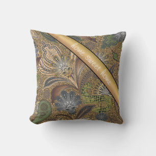 Coussin Poster de animal Paisley Motif