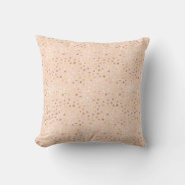 Coussin Poster de animal rose or