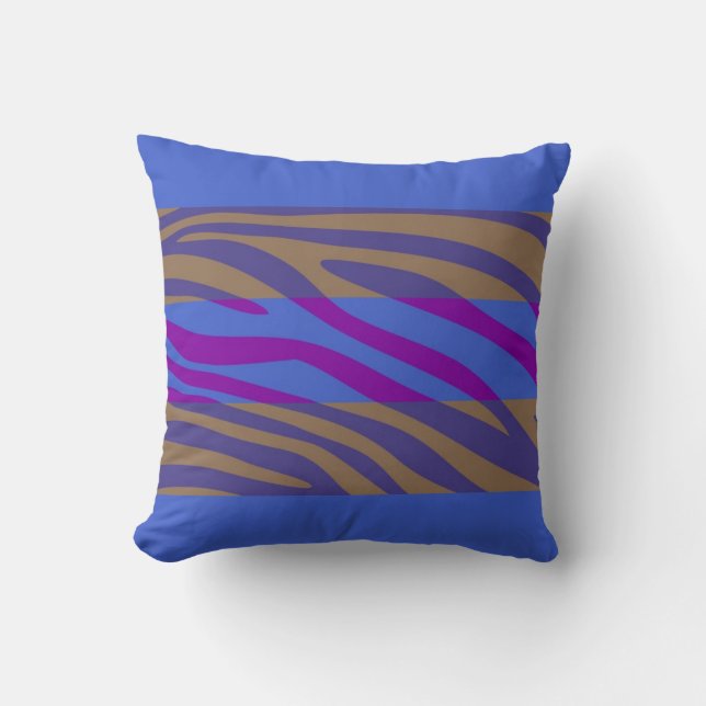 Coussin Poster de animal Skin Zebra Retro Motif 10 (Recto)