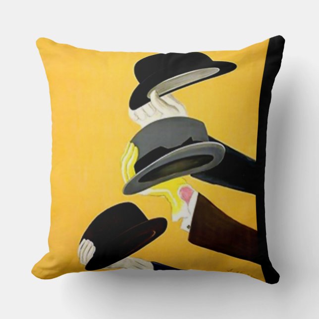 Coussin Poster français de Leonetto Cappiello des années 1 (Recto)