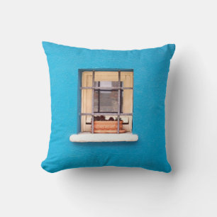 Coussin POT EN ARGILE Brown SUR LA FENÊTRE