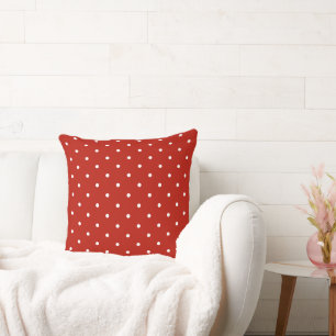 Coussin Pot rouge
