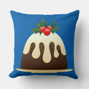 Coussin pouding de noël