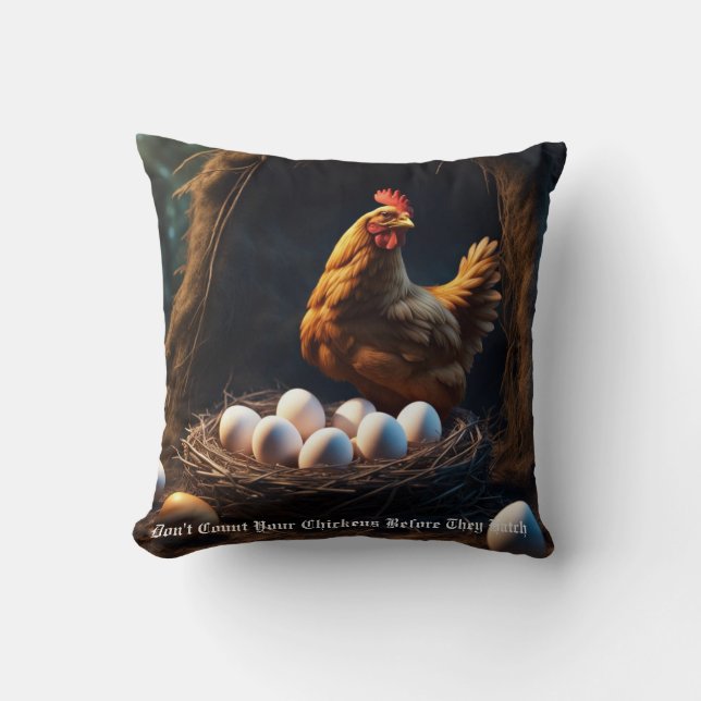 Coussin Poulet (Recto)
