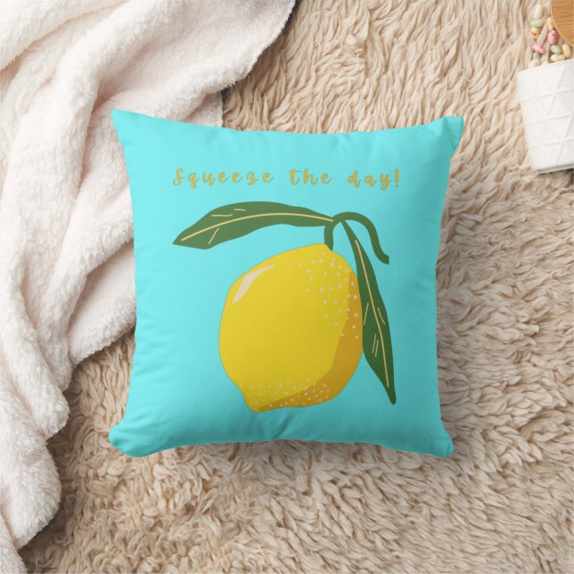 Coussin Poulet de citron du jour (Couverture)