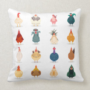Coussin  Poulet mou