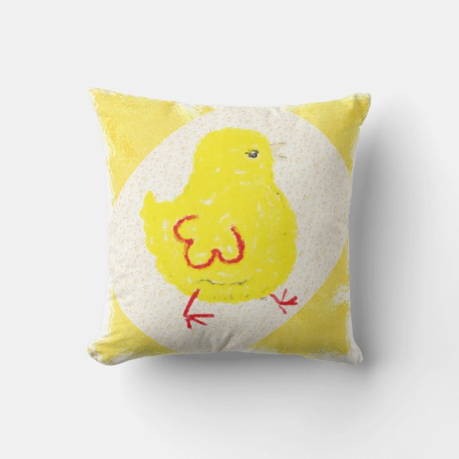 Coussin Poulets de poussin (Recto)