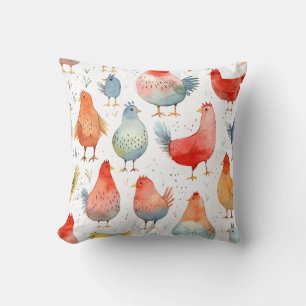 Coussin Poulets d'élevage