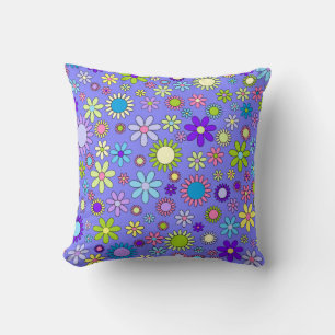 Coussin Poupée bébé florale