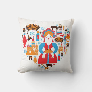 Coussin Poupée russe Matryoshka Couverka