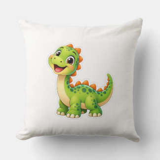 Coussin pour enfants dinosaure mignon | Adorable D