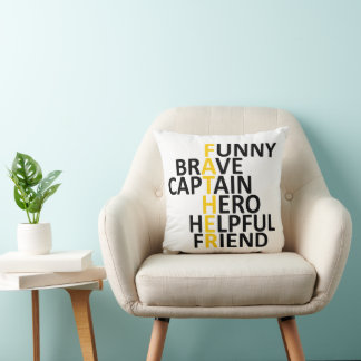 Coussin pour la fête des pères