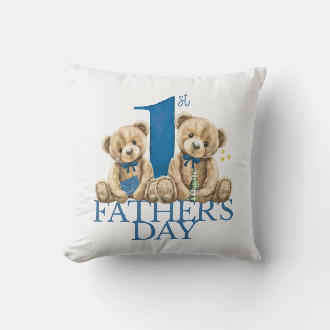 Coussin pour la fête des pères (Recto)
