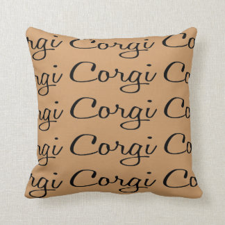 Coussin Pour l'amour des Chiens de Corgi