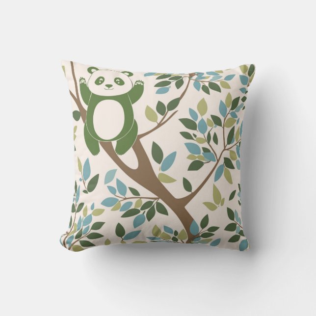 coussin pour les enfants avec un koala sur l'arbre (Recto)