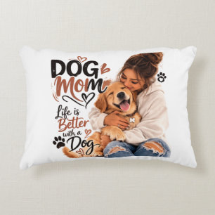 Coussin pour maman de chien mignon Ours en peluc