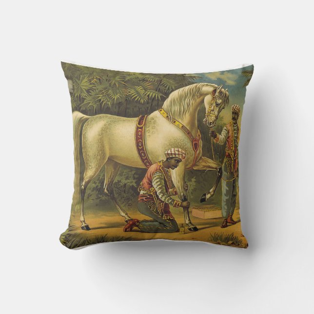 Coussin Pourcentage SUPÉRIEUR de cheval (Recto)