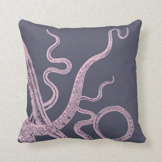 Coussin pourpre de monstre de mer de poulpe de